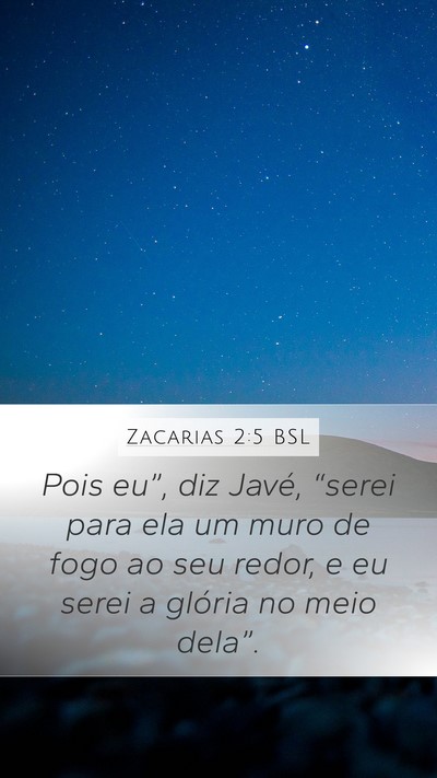 Zacarias 2:5 BSL Bible Verse Image