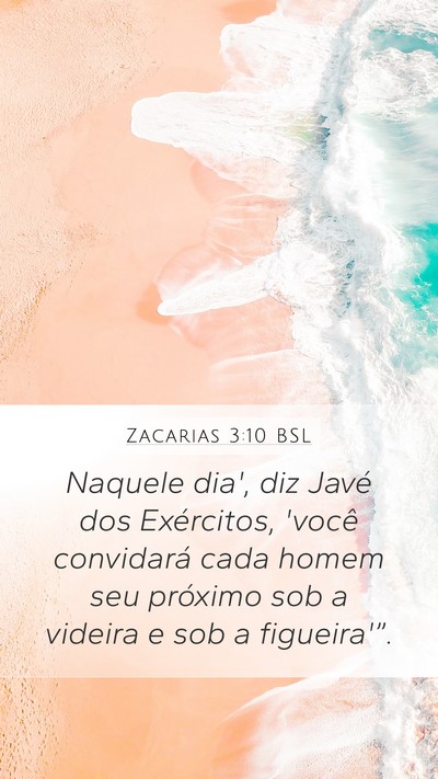 Zacarias 3:10 BSL Bible Verse Image