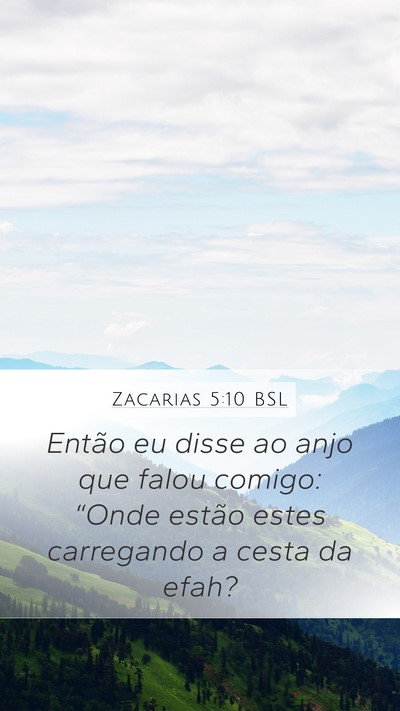 Zacarias 5:10 BSL Bible Verse Image