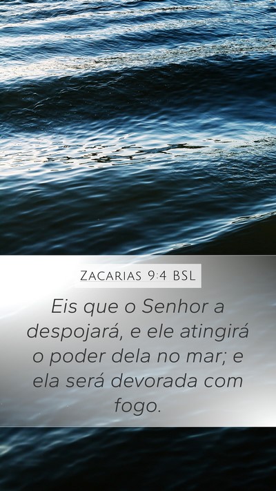 Zacarias 9:4 BSL Bible Verse Image
