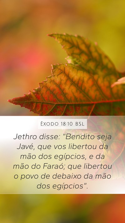 Êxodo 18:10 BSL Bible Verse Image