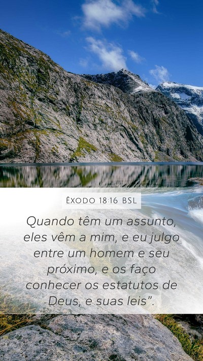 Êxodo 18:16 BSL Bible Verse Image