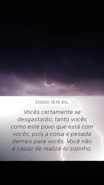 Êxodo 18:18 BSL Bible Verse Image