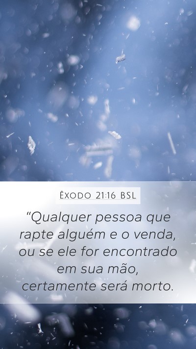 Êxodo 21:16 BSL Bible Verse Image