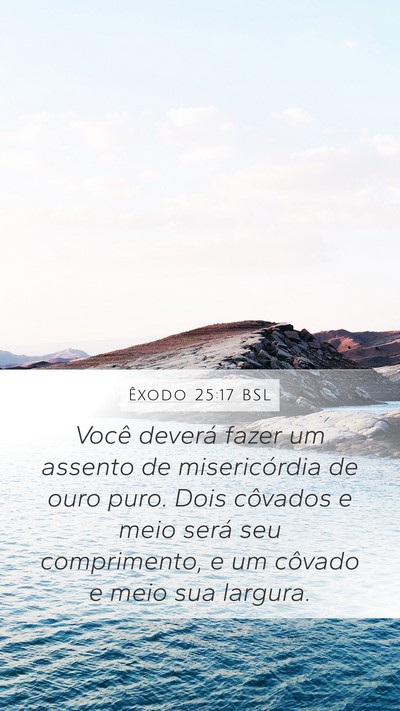 Êxodo 25:17 BSL Bible Verse Image