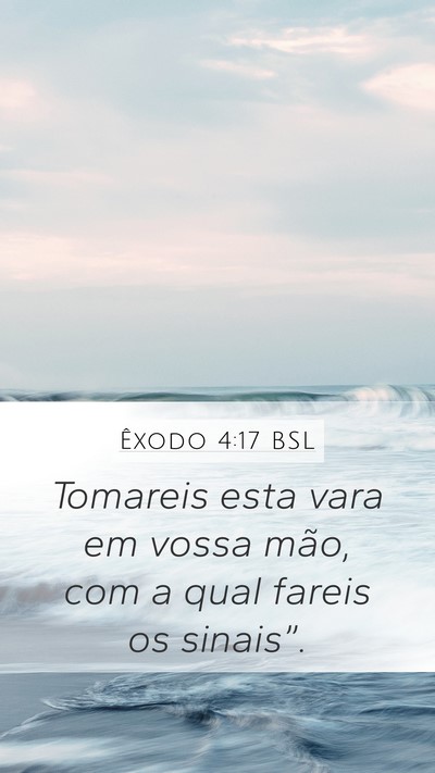 Êxodo 4:17 BSL Bible Verse Image